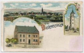 Postkarte von Diedenbergen
