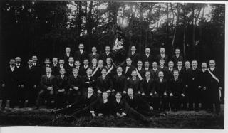 Der Männergesangverein um 1911