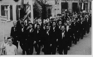 Männergesangverein um 1954